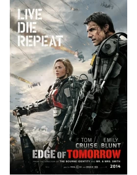 ΣΤΑ ΟΡΙΑ ΤΟΥ ΑΥΡΙΟ - EDGE OF TOMORROW DVD USED