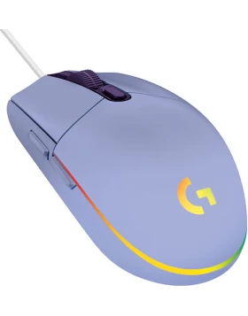 LOGITECH Mouse Gaming G102 Lightsync Lilac (910-005854)