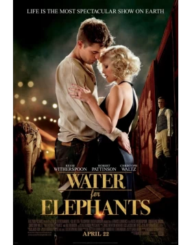 ΝΕΡΟ ΓΙΑ ΕΛΕΦΑΝΤΕΣ - WATER FOR ELEPHANTS DVD USED