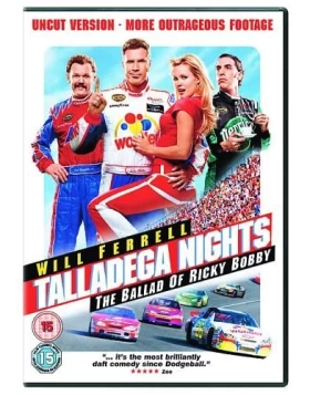 Ο ΕΛΕΕΙΝΟΣ ΙΠΠΟΤΗΣ ΤΗΣ ΑΣΦΑΛΤΟΥ - TALLADEGA NIGHTS THE BALLAD OF RICKY BOBBY DVD USED