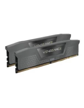 CORSAIR RAM DIMM XMS5 KIT 2x16GB CMK32GX5M2B5200Z40, DDR5, 5200MHz, LATENCY 40-40-40-77, 1.25V, VENGEANCE DDR5, GREY, LTW