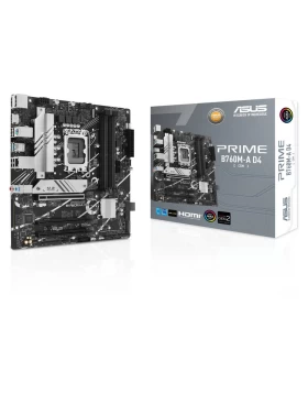 ASUS MOTHERBOARD PRIME B760M-A D4-CSM, 1700, DDR4, MATX