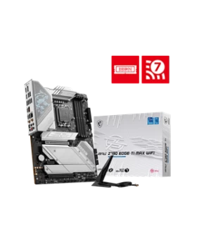 MSI MB MPG Z790 EDGE TI MAX WIFI, SOCKET INTEL LGA1700 14th/13th/12th GEN CPU, CS INTEL Z790, 4 DIMM SOCKETS DDR5, DP/HDMI, LAN 2.5G, WIFI 7, ATX, 3YW