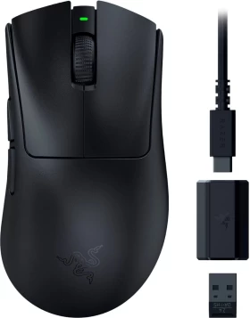 Razer DEATHADDER V3 HYPERSPEED - 55g Ultralight Wireless Gaming Mouse - 100h Battery - 26K DPI