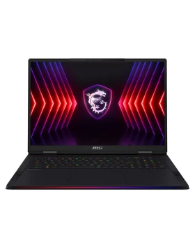 MSI Laptop Raider 18 HX A14VHG 18'' UHD+ MiniLED 120Hz/i9-14900HX/32GB/2TB SSD NVMe PCIe Gen4/NVidia GeForce RTX 4080 12GB/Win 11 Pro/2Y/Core Black