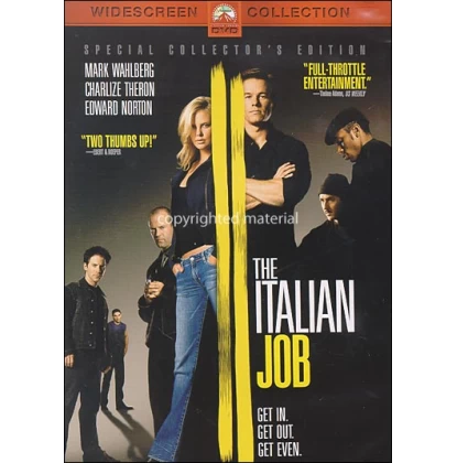 ΛΗΣΤΕΙΑ ΑΛΑ ΙΤΑΛΙΚΑ, ITALIAN JOB DVD USED