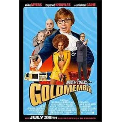 AUSTIN POWERS GOLDMEMEBER DVD USED