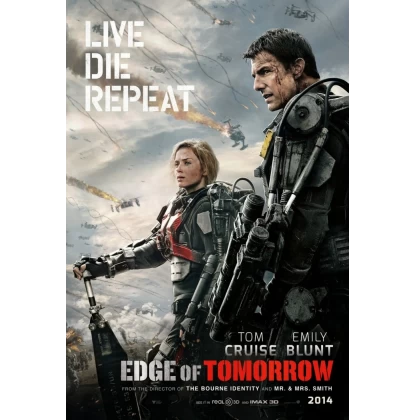 ΣΤΑ ΟΡΙΑ ΤΟΥ ΑΥΡΙΟ - EDGE OF TOMORROW DVD USED