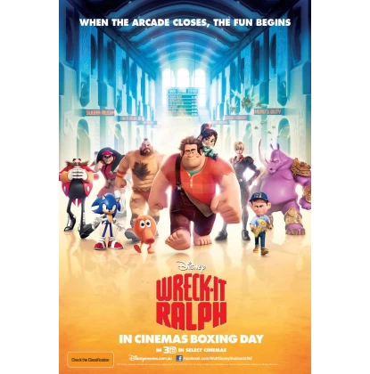 ΡΑΛΦ Η ΕΠΟΜΕΝΗ ΠΙΣΤΑ - WRECK-IT RALPH DVD USED