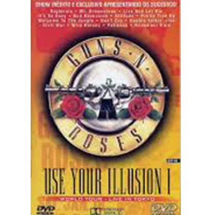 GUNS N ROSES USE YOUR ILLUSION 1 DVD