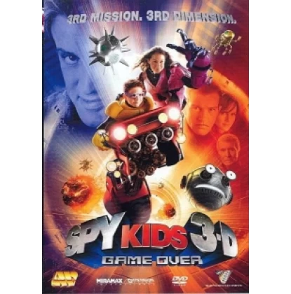 SPY KIDS 3-D GAME OVER DVD USED