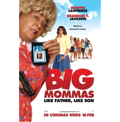 ΜΗΝ ΠΥΡΟΒΟΛΕΙΤΕ ΤΗΝ ΓΙΑΓΙΑ 3 ΠΑΤΕΡΑΣ & ΓΙΟΣ - BIG MOMMAS LIKE FATHER LIKE SON DVD USED