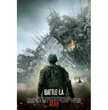 ΠΑΓΚΟΣΜΙΑ ΕΙΣΒΟΛΗ - BATTLE LOS ANGELES DVD USED