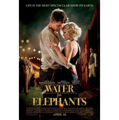 ΝΕΡΟ ΓΙΑ ΕΛΕΦΑΝΤΕΣ - WATER FOR ELEPHANTS DVD USED