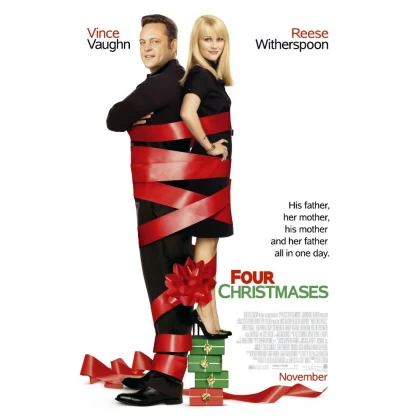 ΧΡΙΣΤΟΥΓΕΝΝΑ ΣΤΑ ΤΕΣΣΕΡΑ - FOUR CHRISTMASES DVD USED