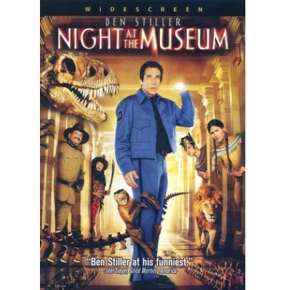 ΜΙΑ ΝΥΧΤΑ ΣΤΟ ΜΟΥΣΕΙΟ - A NIGHT AT THE MUSEUM DVD USED