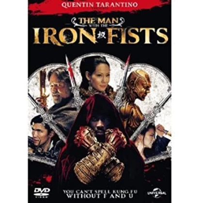 Ο ΑΝΘΡΩΠΟΣ ΜΕ ΤΙΣ ΣΙΔΕΡΕΝΙΕΣ ΓΡΟΘΙΕΣ - THE MAN WITH THE IRON FISTS DVD USED