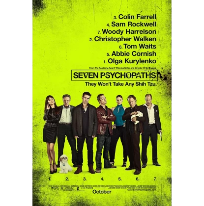 ΕΠΤΑ ΨΥΧΟΠΑΘΕΙΣ - SEVEN PSYCHOPATHS DVD USED