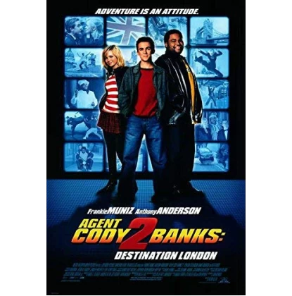 Ο ΑΣΥΛΛΗΠΤΟΣ ΚΟΝΤΙ 2 - AGENT CODY BANKS 2 DVD USED