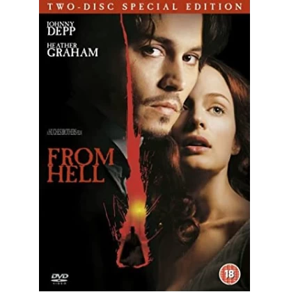 ΕΠΙΣΚΕΠΤΗΣ ΑΠΟ ΤΗΝ ΚΟΛΑΣΗ - FROM HELL HARD COVER DVD USED