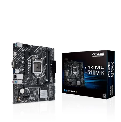 ASUS MOTHERBOARD PRIME H510M-K, 1200, DDR4, MATX (90MB17N0-M0EAY0)