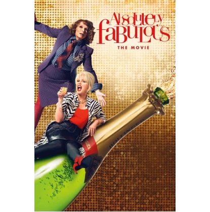 ABSOLUTELY FABULOUS Η ΤΑΙΝΙΑ - ABSOLUTELY FABULOUS THE MOVIE DVD USED