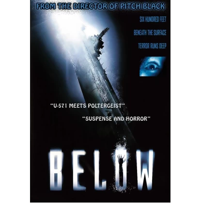 ΤΡΟΜΟΣ ΣΤΑ ΒΑΘΗ ΤΗΣ ΘΑΛΑΣΣΑΣ - BELOW DVD USED