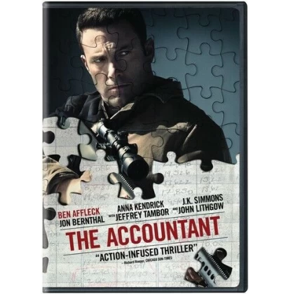 Ο ΛΟΓΙΣΤΗΣ - THE ACCOUNTANT DVD USED