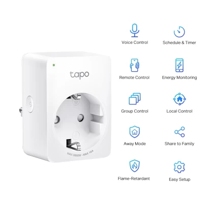 TP-LINK TAPO P110 MINI SMART PLUG WIFI 4 PACK