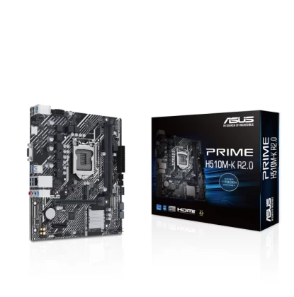 ASUS MOTHERBOARD PRIME H510M-K R2.0, 1200, DDR4, MATX