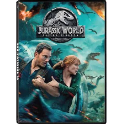 JURASSIC WORLD ΤΟ ΒΑΣΙΛΕΙΟ ΕΠΕΣΕ - Jurassic World Fallen Kingdom DVD USED