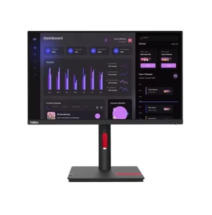 LENOVO Monitor ThinkVision T24i-30 23.8'' IPS FHD, HDMΙ, DP, VGA, Height adjustable, 3YearsW