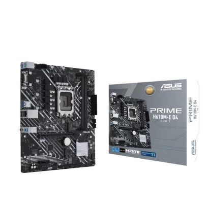 ASUS MOTHERBOARD PRIME H610M-E D4-CSM 1700, DDR4, MATX