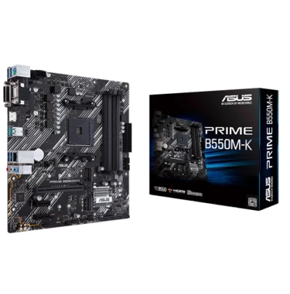 ASUS MOTHERBOARD PRIME B550M-K ,AM4 ,MATX