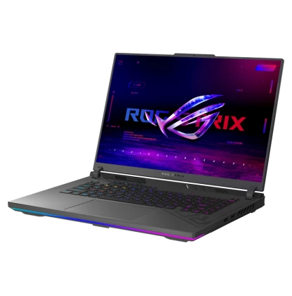 ASUS Laptop ROG Strix G16 G614JVR-N4162W 16'' QHD+IPS 240Hz i9-14900HX/32GB/1TB SSD NVMe PCIe 4.0/NVidia GeForce RTX 4060 8GB/Win 11 Home/2Y/Eclipse Gray